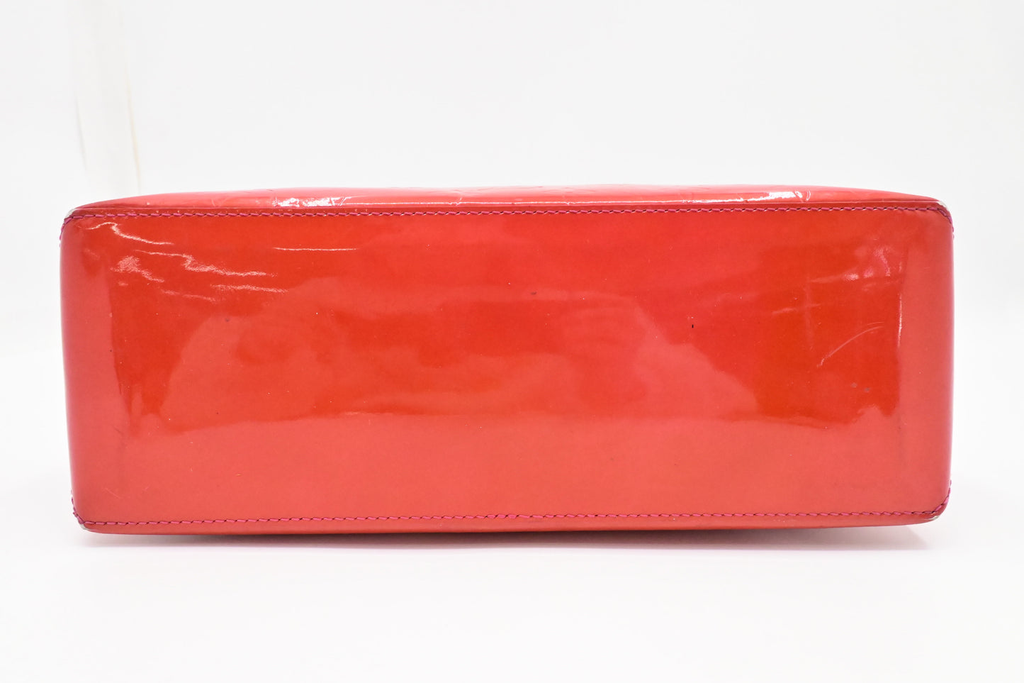Louis Vuitton Wilshire PM in Rouge Grenadine Vernis Leather