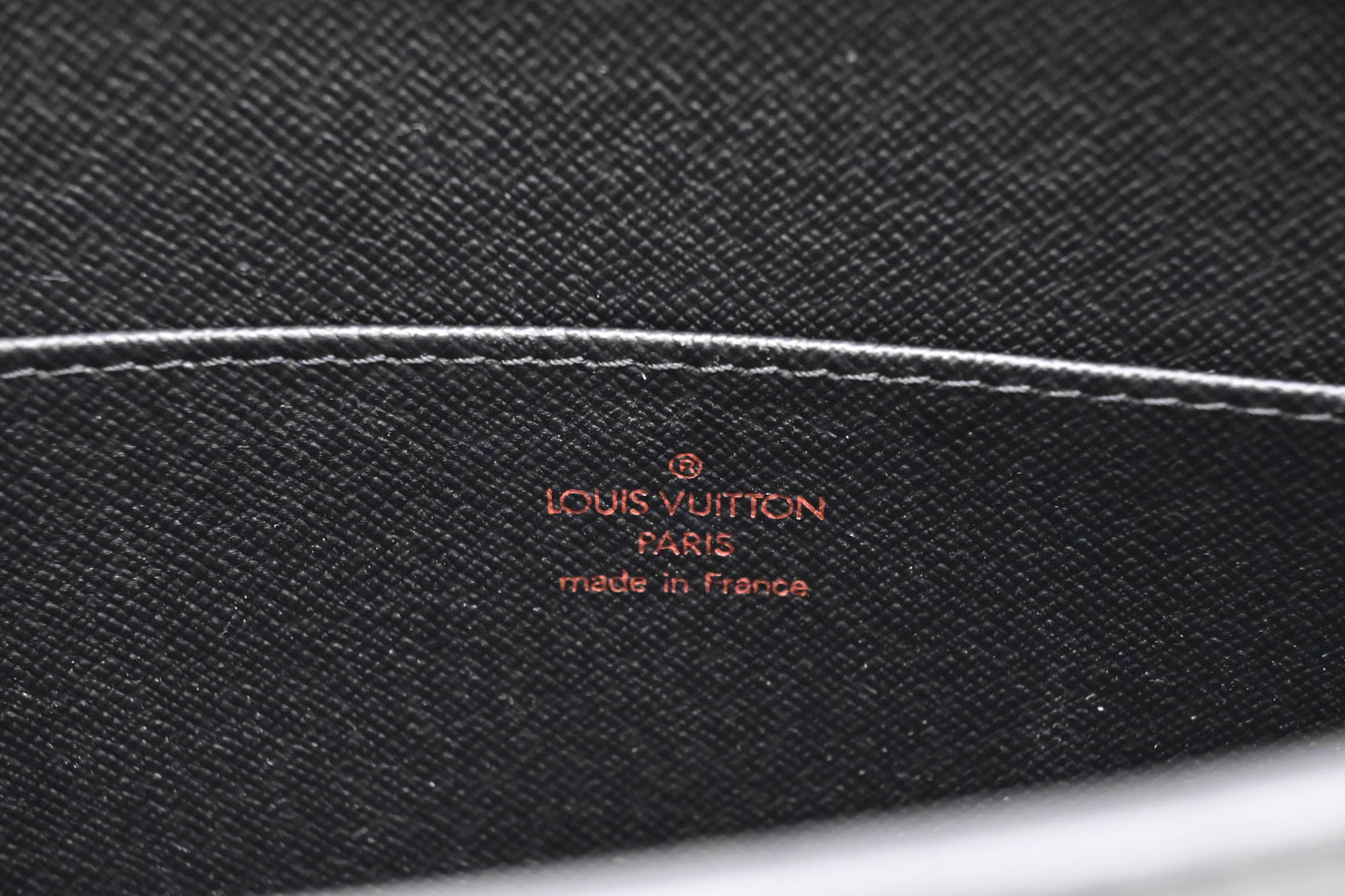 Louis Vuitton Pochette Homme in Black Epi Leather