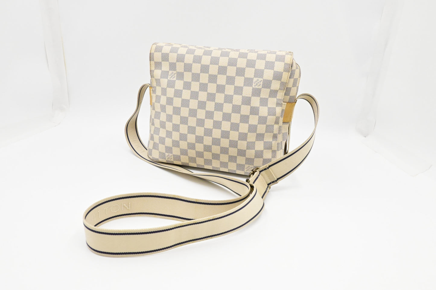 Louis Vuitton Naviglio in Damier Azur Canvas