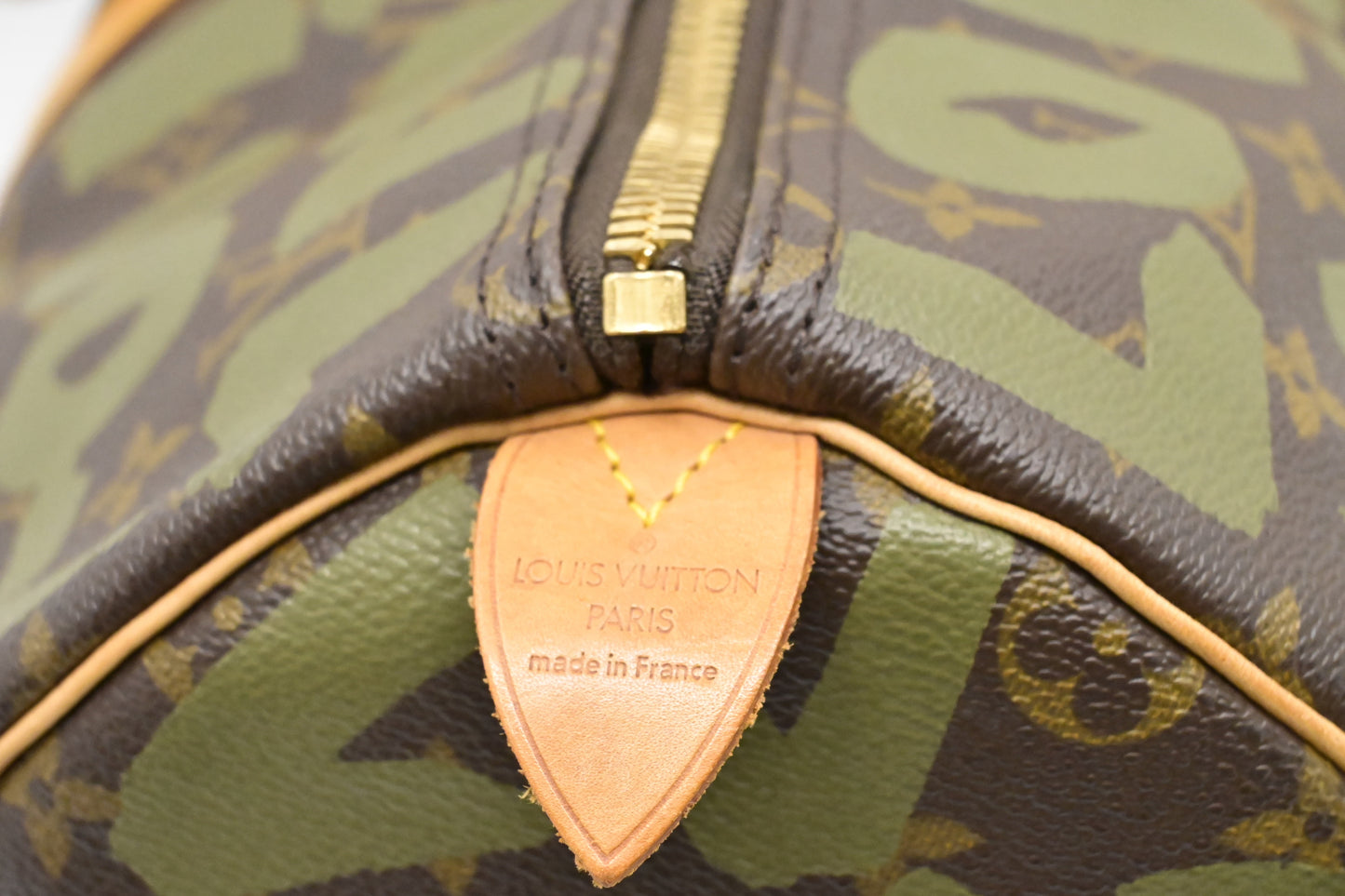 Louis Vuitton x Stephen Sprouse Keepall 50 in Green Graffiti Monogram Canvas
