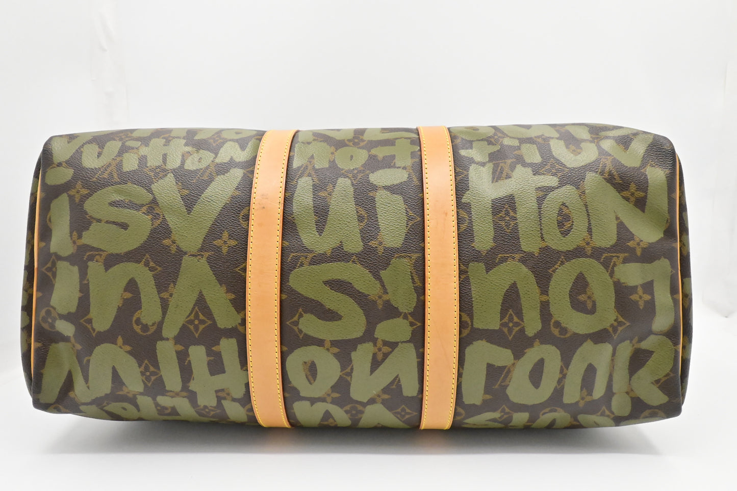 Louis Vuitton x Stephen Sprouse Keepall 50 in Green Graffiti Monogram Canvas