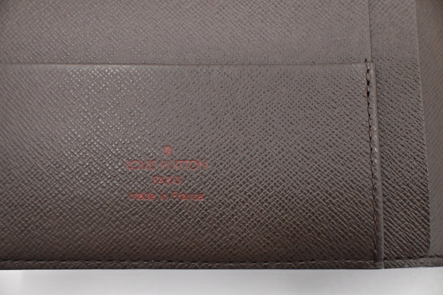 Louis Vuitton Agenda GM in Damier Ebene Canvas