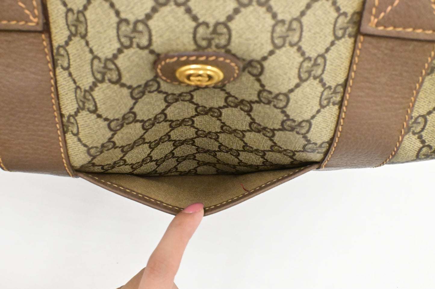 Gucci Large Tote in GG Supreme Canvas