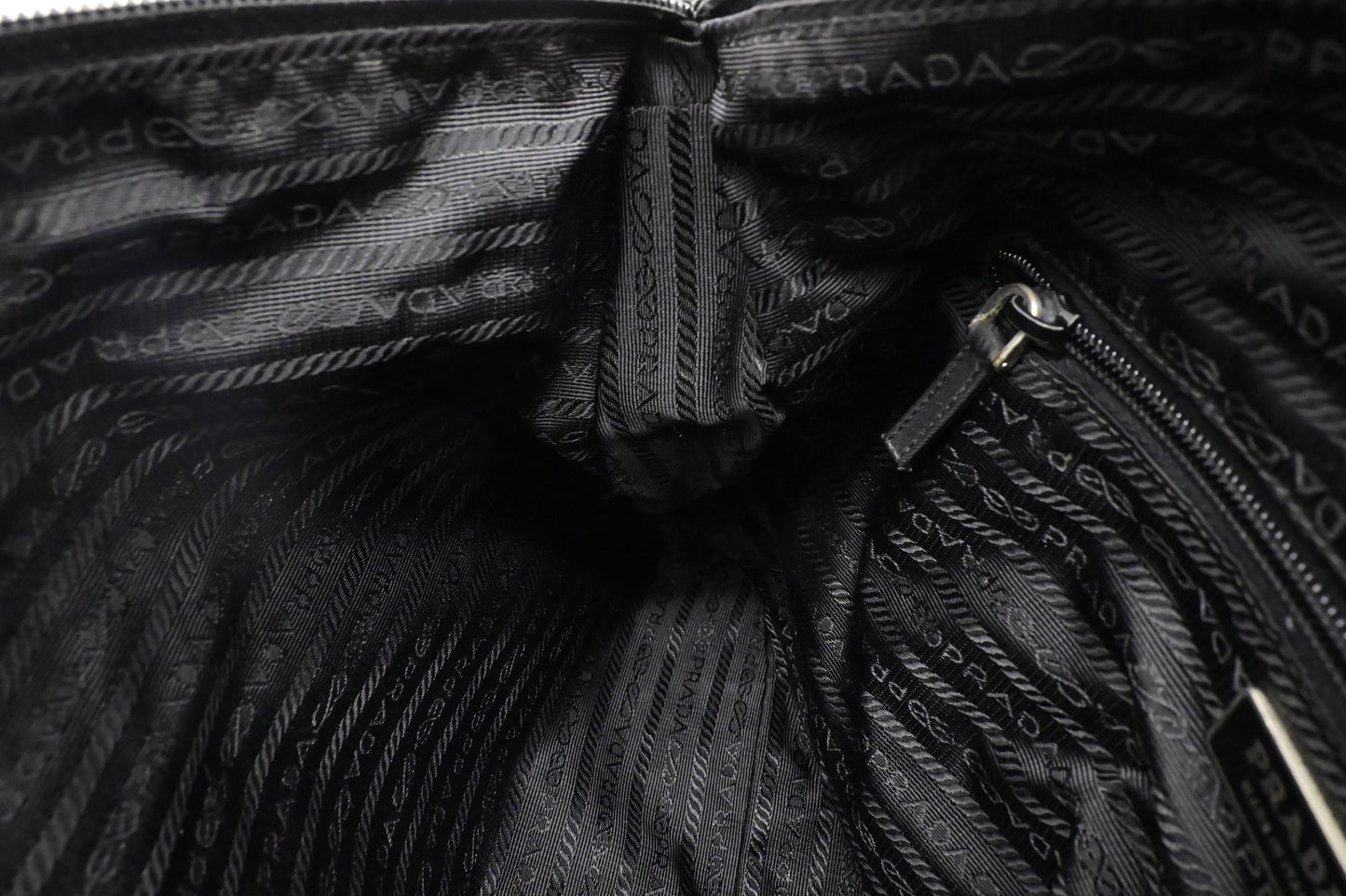 Prada Crossbody in Black Nylon Canvas