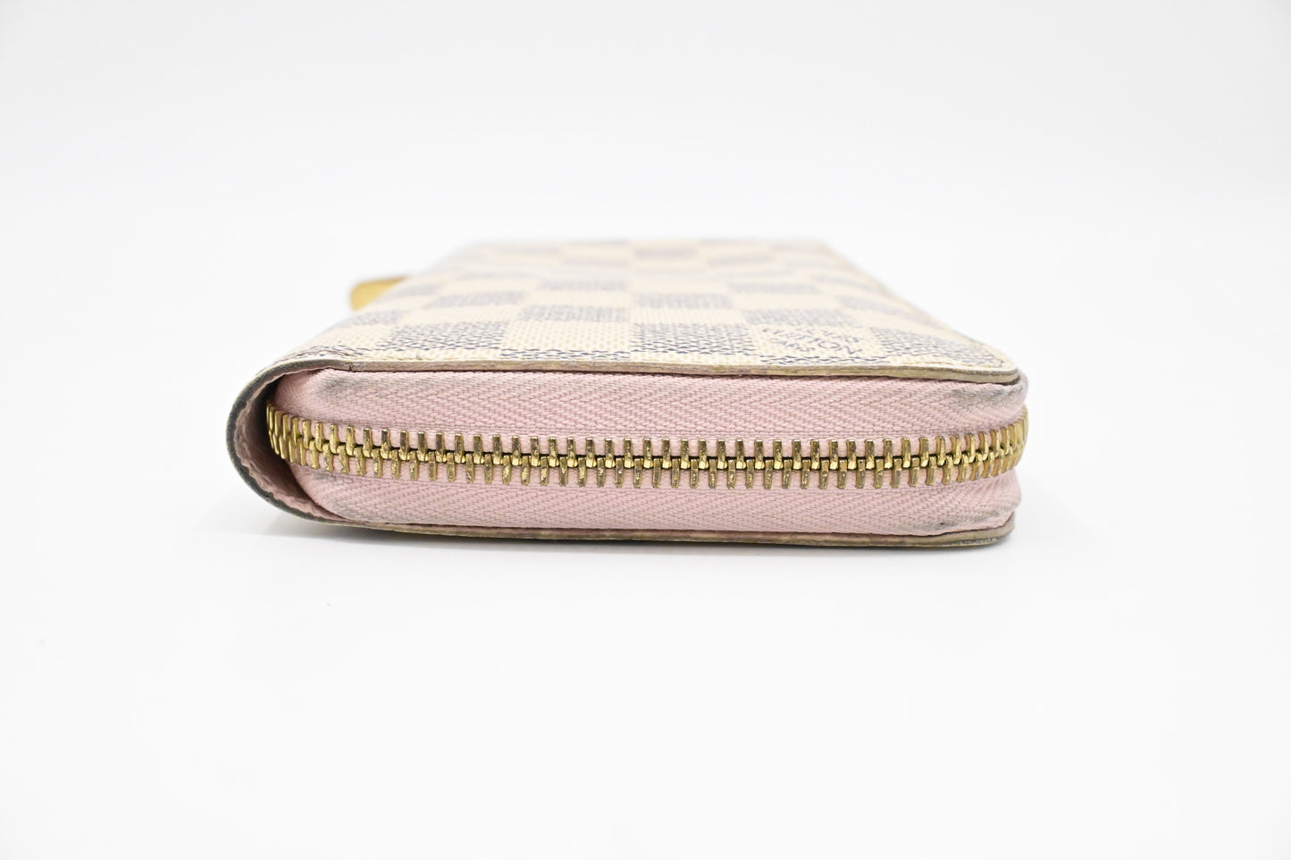 Louis Vuitton Long Zippy Wallet in Damier Azur Canvas