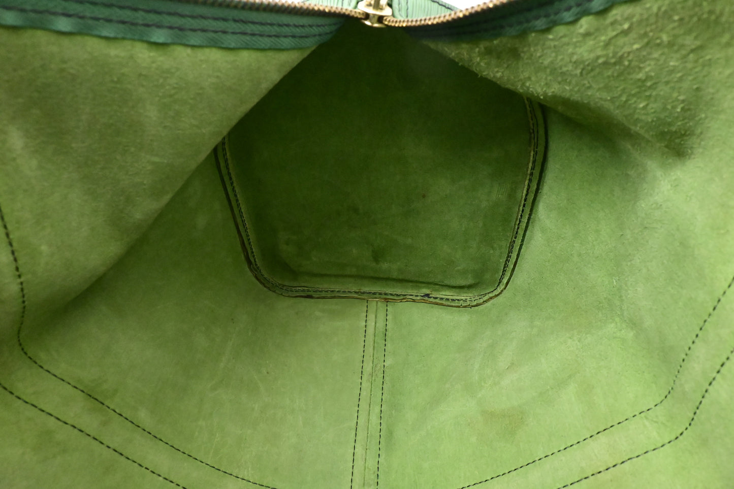 Louis Vuitton Keepall 45 in Green Epi Leather