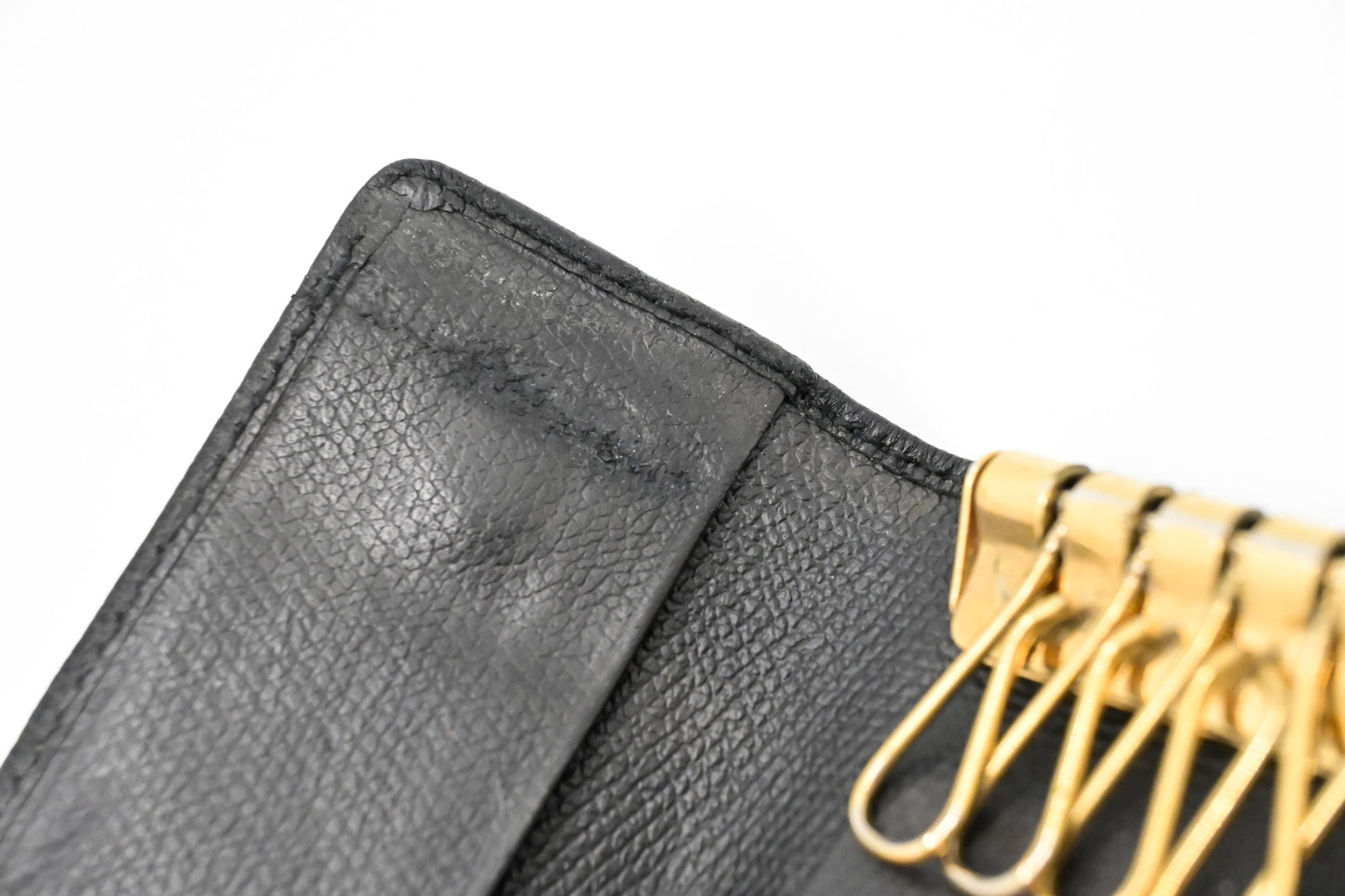 Chanel Key Case in Black Leather