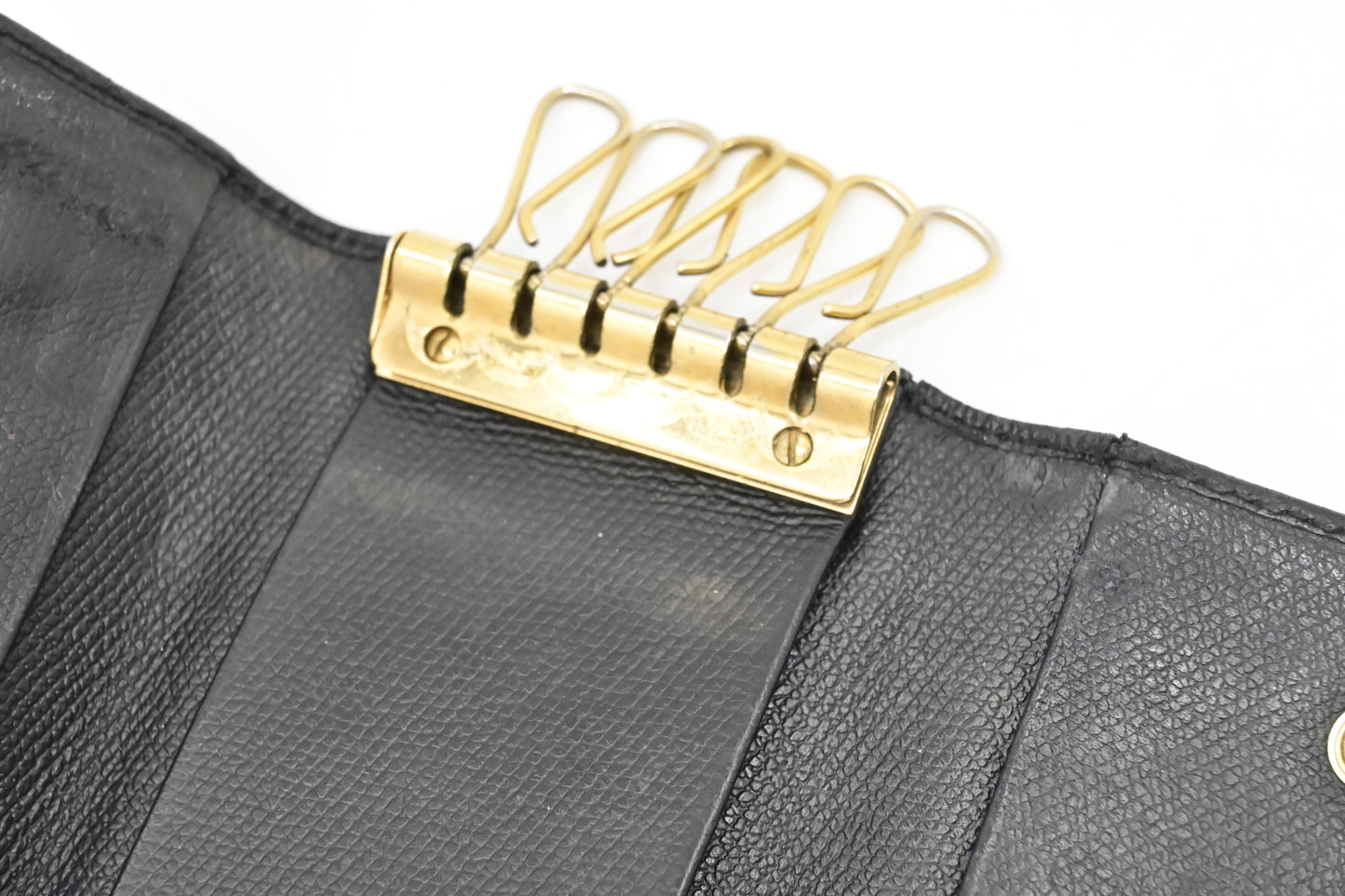 Chanel Key Case in Black Leather