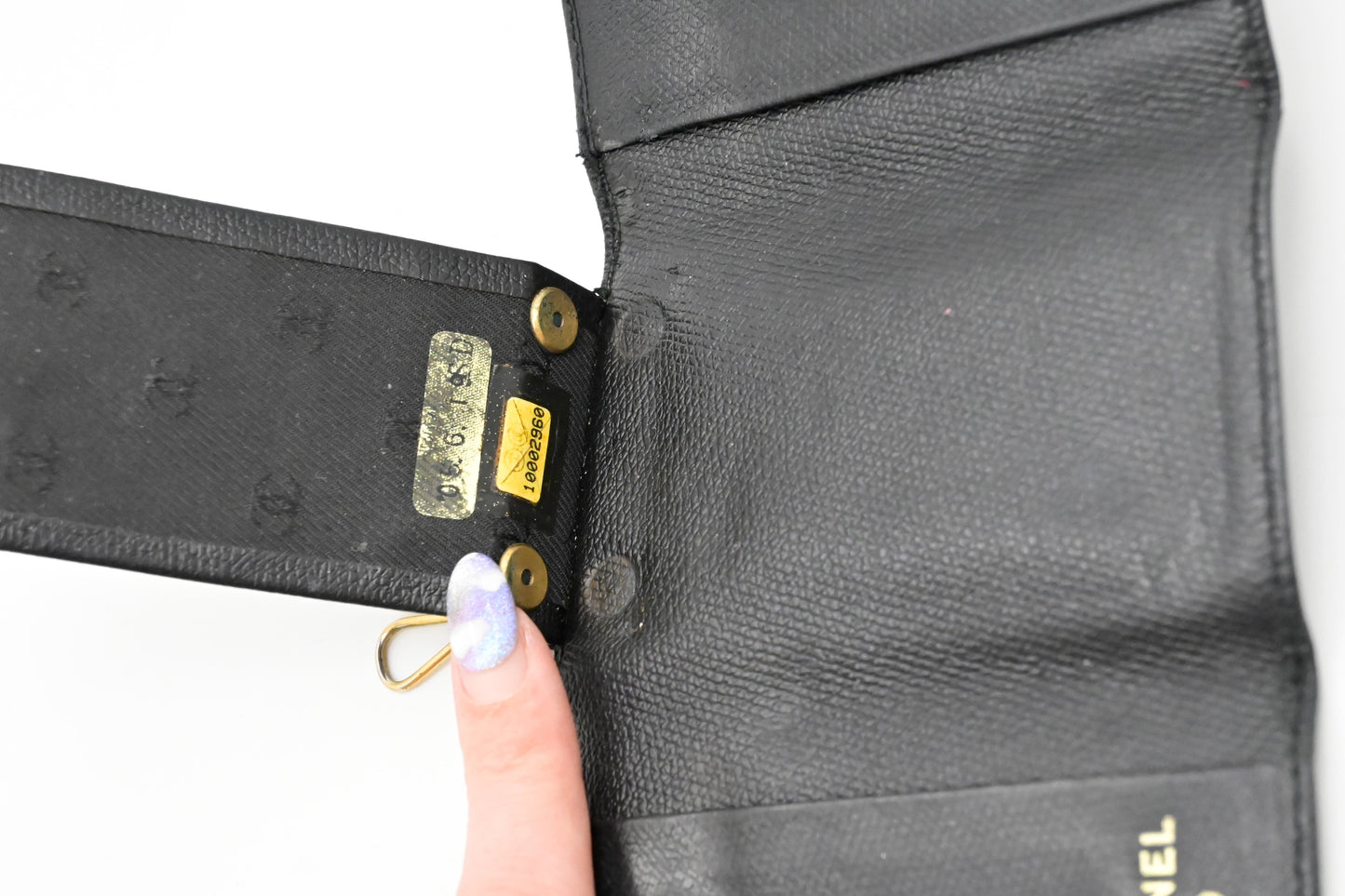 Chanel Key Case in Black Leather