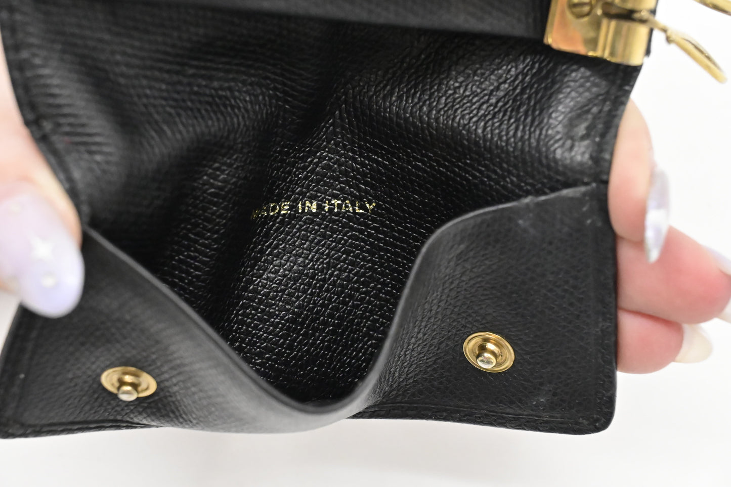 Chanel Key Case in Black Leather