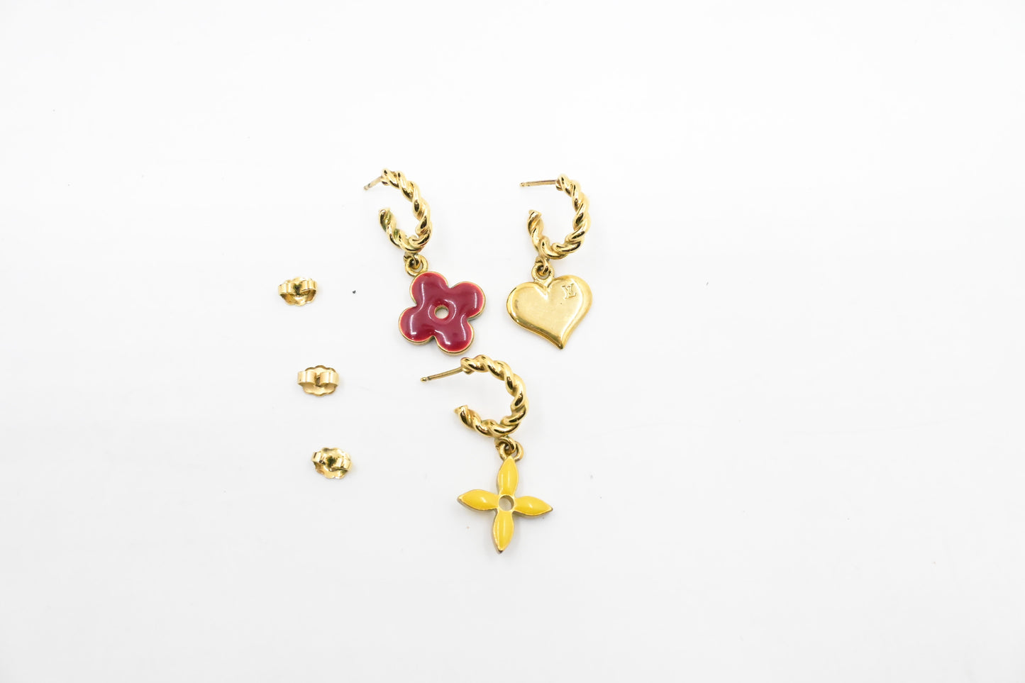 Louis Vuitton Sweet Monogram 3 Earrings
