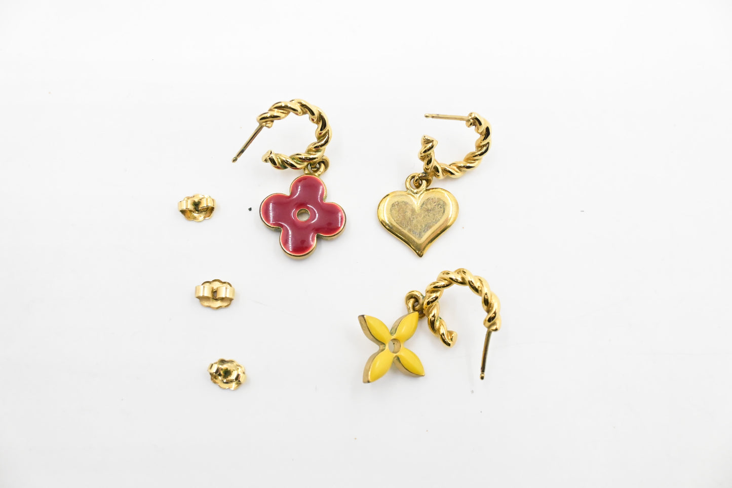 Louis Vuitton Sweet Monogram 3 Earrings