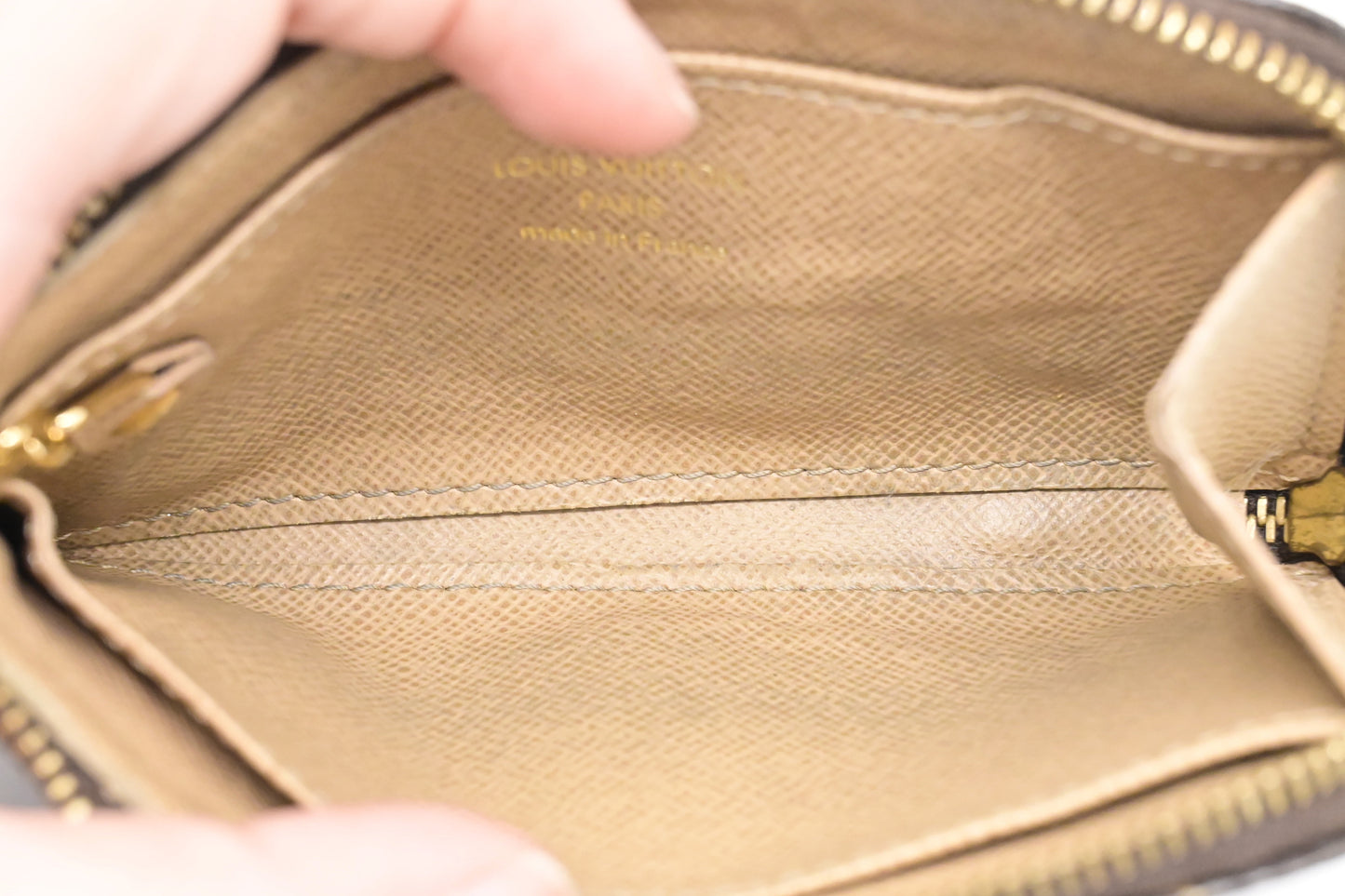 Louis Vuitton Trunks and Bags Pochette Cles in Monogram Canvas