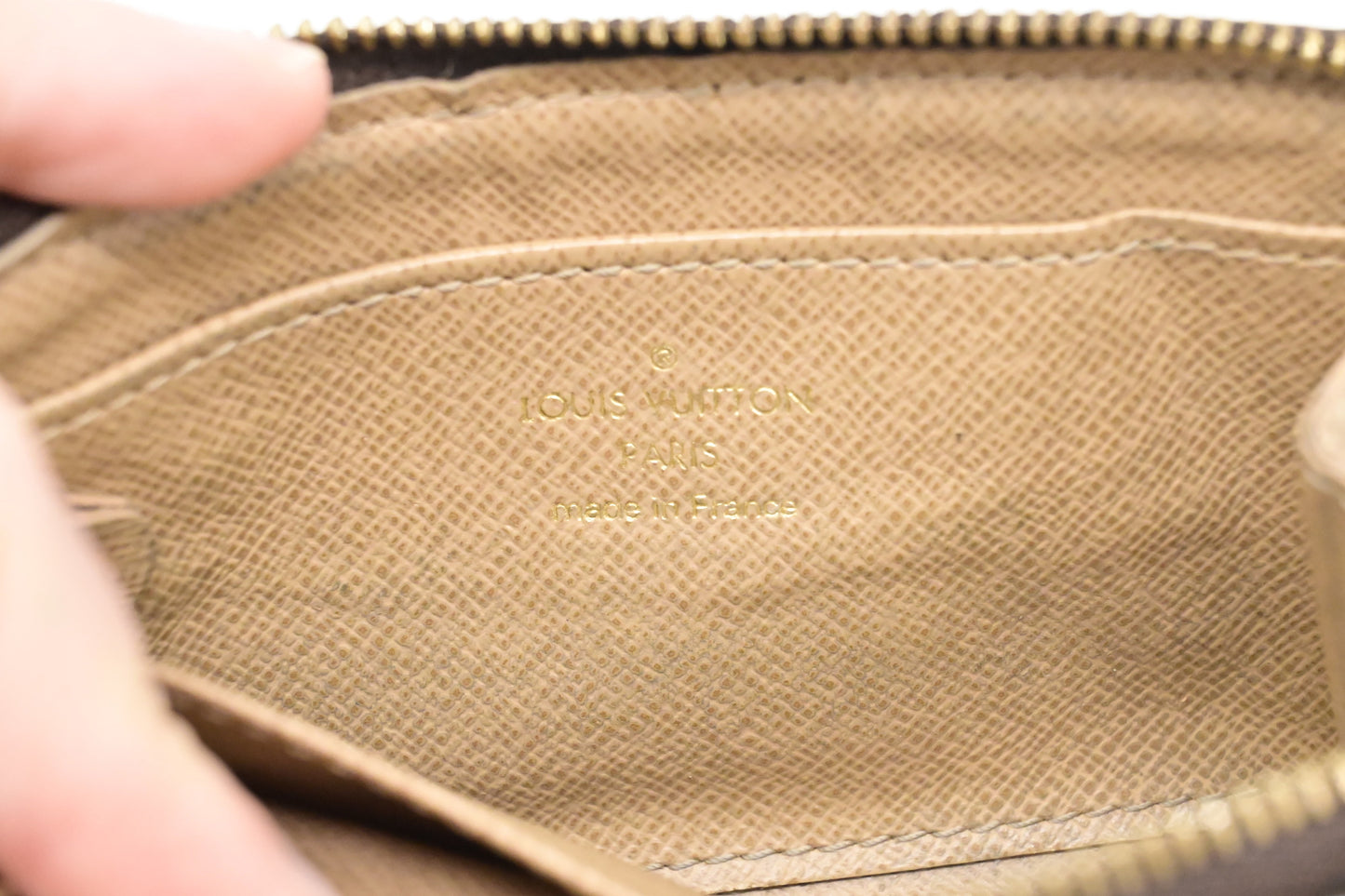 Louis Vuitton Trunks and Bags Pochette Cles in Monogram Canvas
