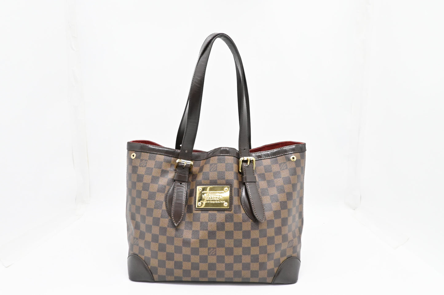 Louis Vuitton Hampstead MM in Damier Ebene Canvas