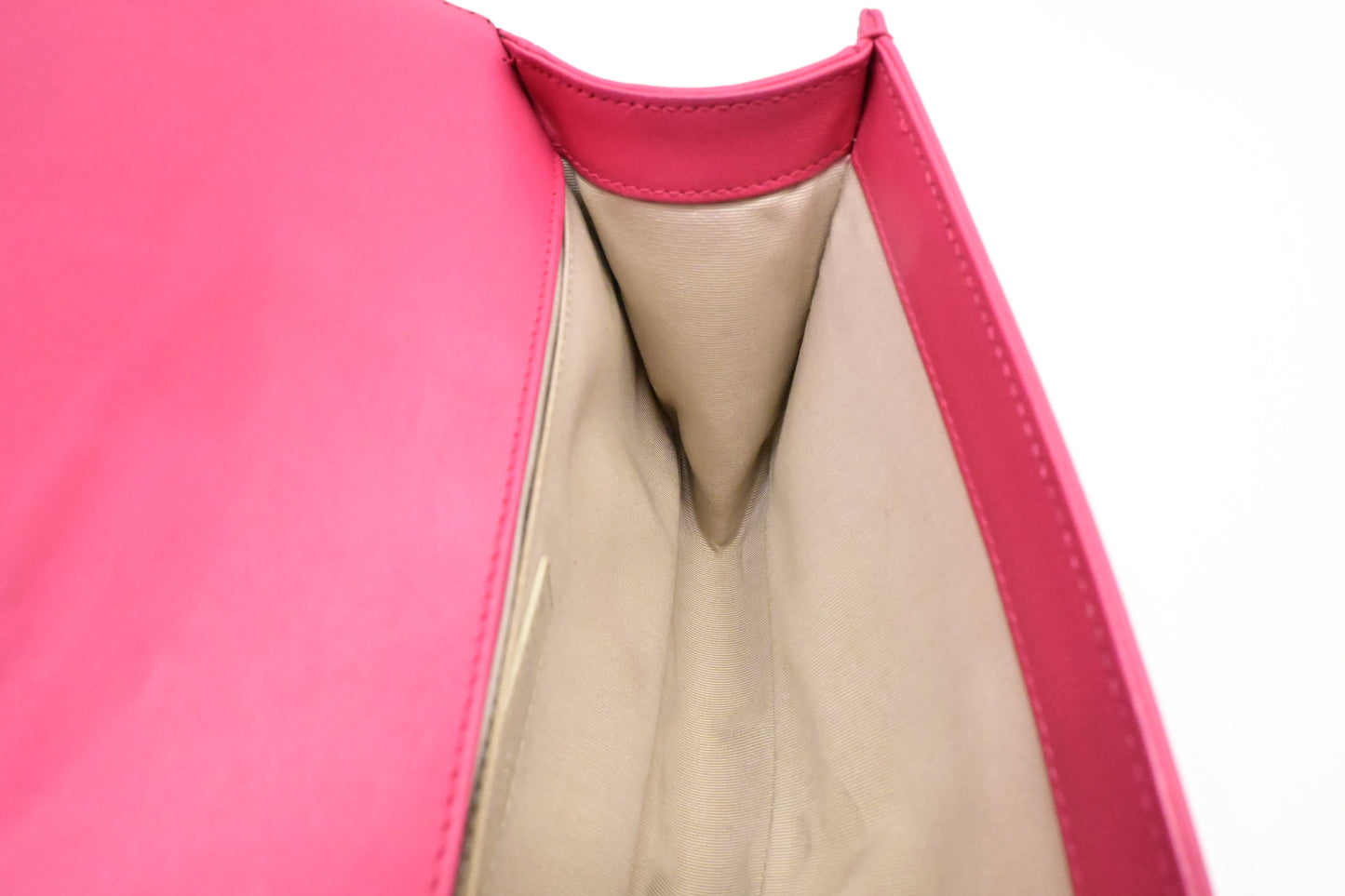 Chanel Medium Boy in Pink Wild Stitch Leather