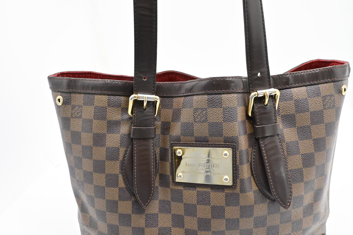 Louis Vuitton Hampstead MM in Damier Ebene Canvas