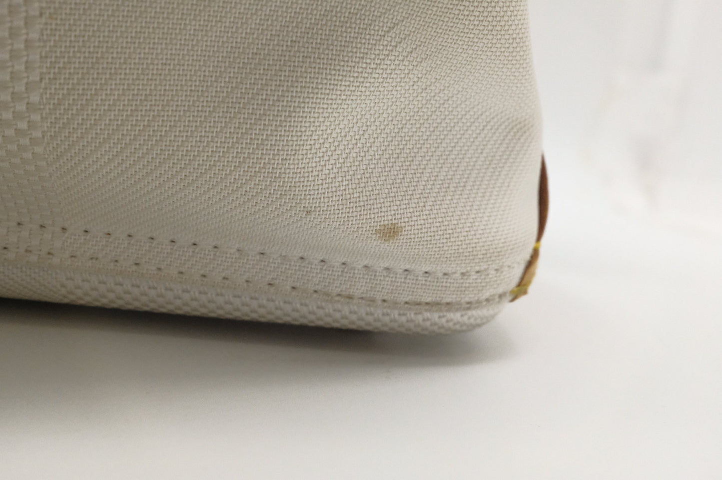Louis Vuitton America's Cup Volunteer Shoulder Bag in White Damier Geant Canvas