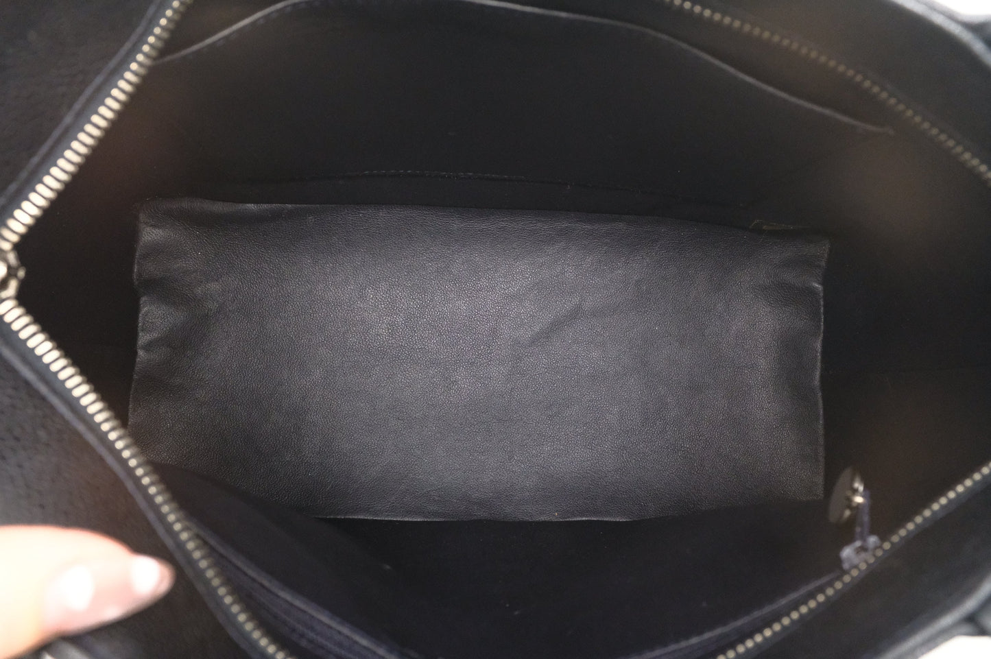 Chanel Medallion Tote in Black Caviar Leather