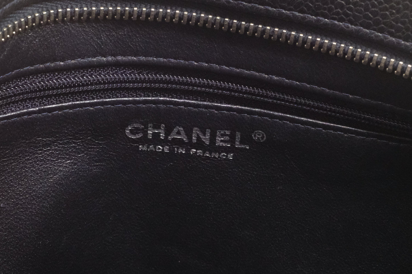 Chanel Medallion Tote in Black Caviar Leather