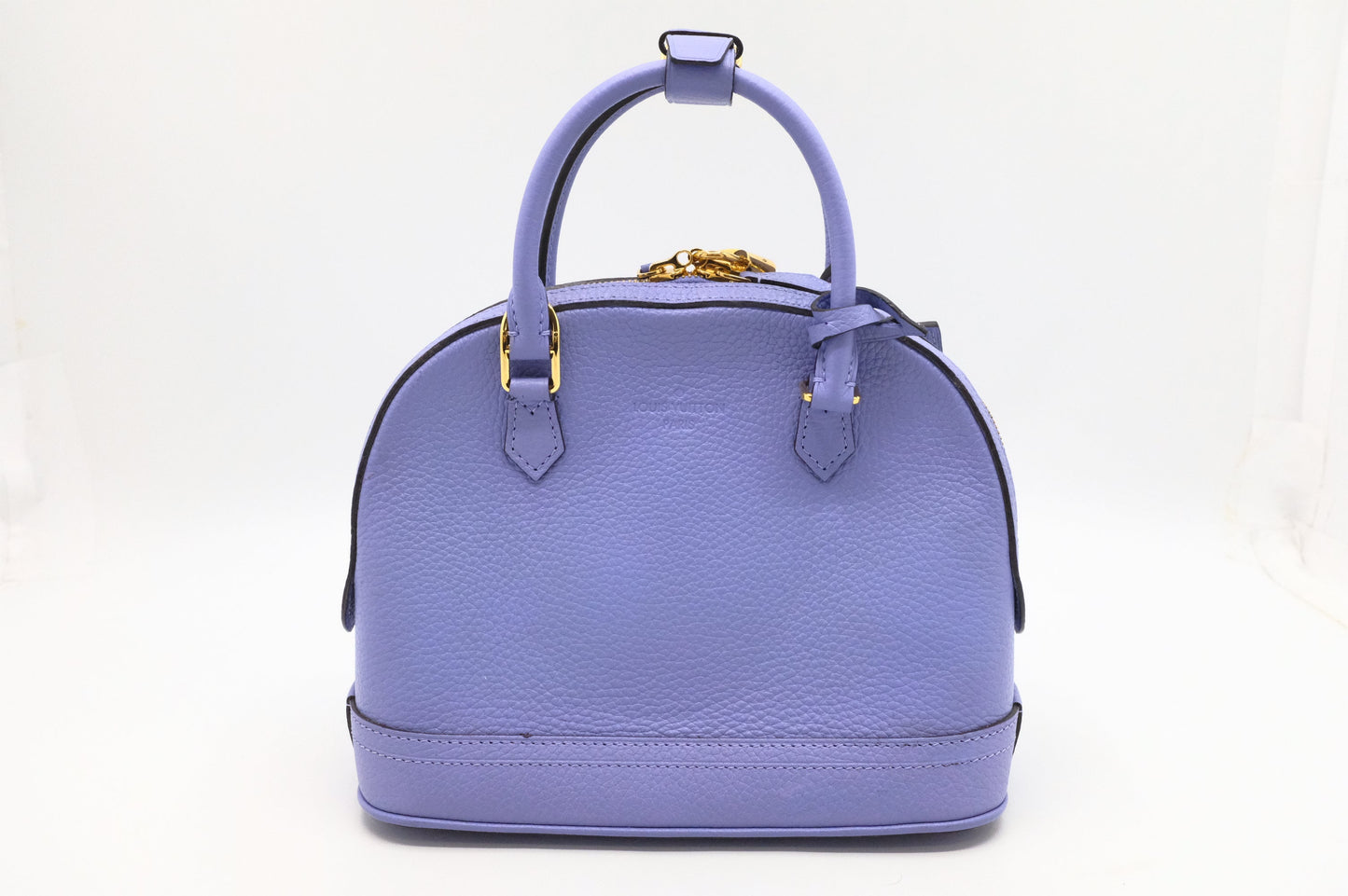 Louis Vuitton Alma BB in Purple Leather