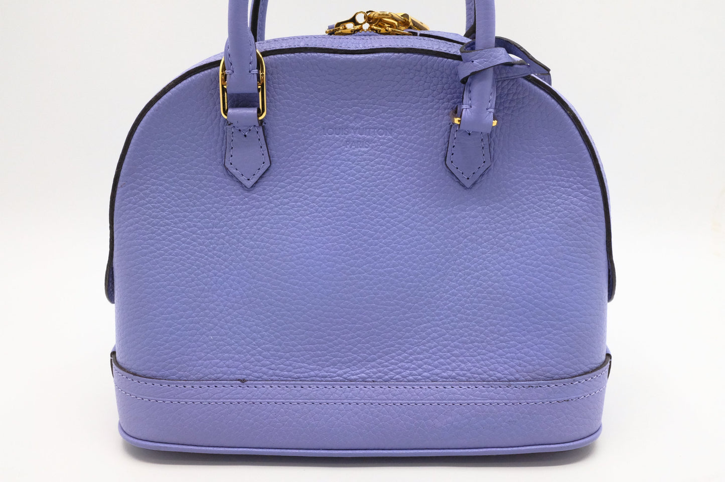 Louis Vuitton Alma BB in Purple Leather