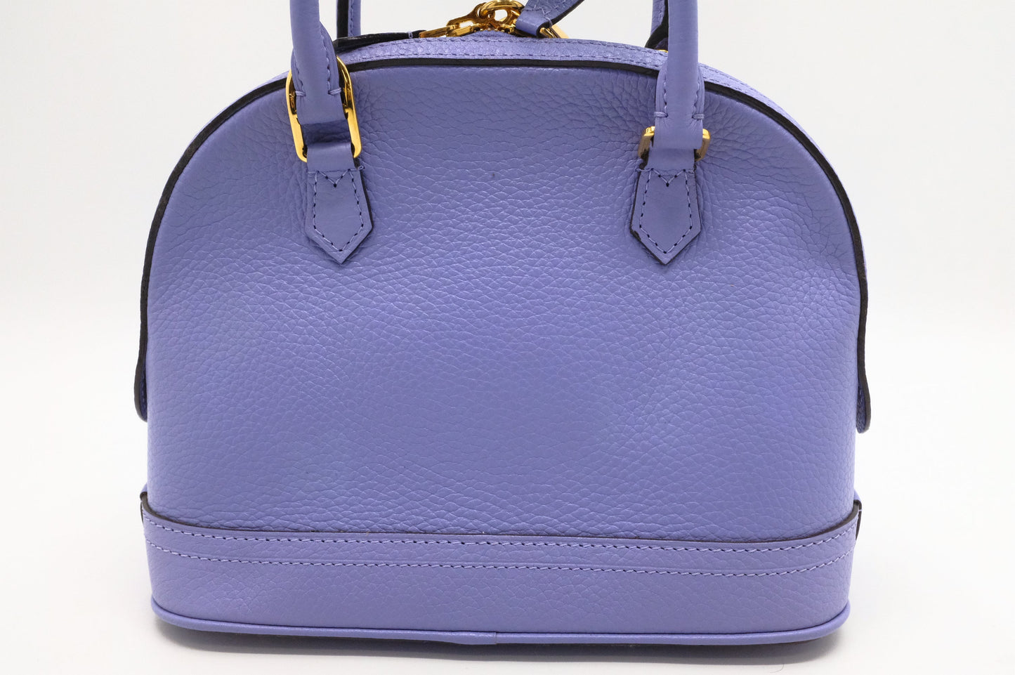 Louis Vuitton Alma BB in Purple Leather