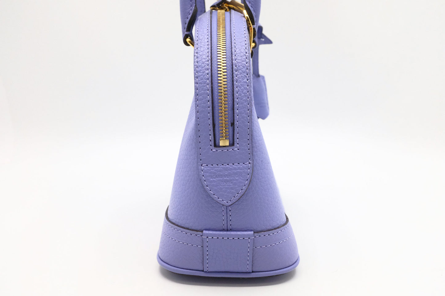 Louis Vuitton Alma BB in Purple Leather