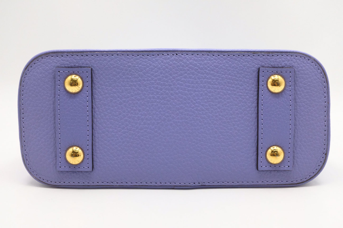 Louis Vuitton Alma BB in Purple Leather