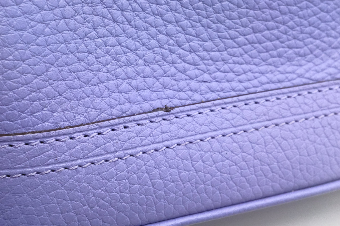 Louis Vuitton Alma BB in Purple Leather