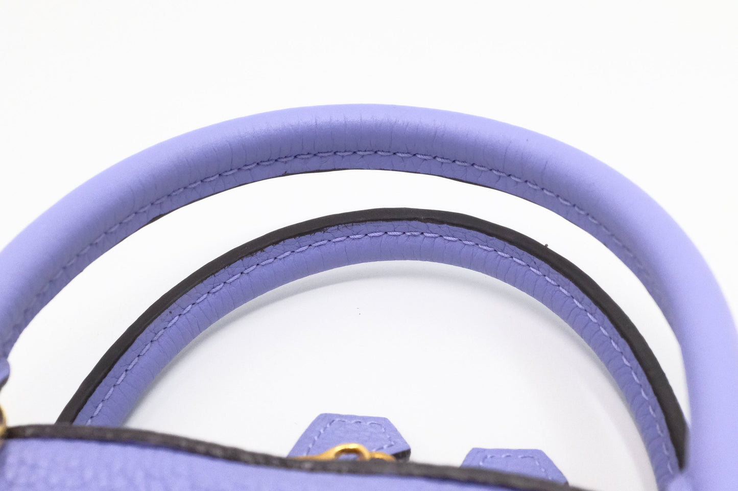 Louis Vuitton Alma BB in Purple Leather