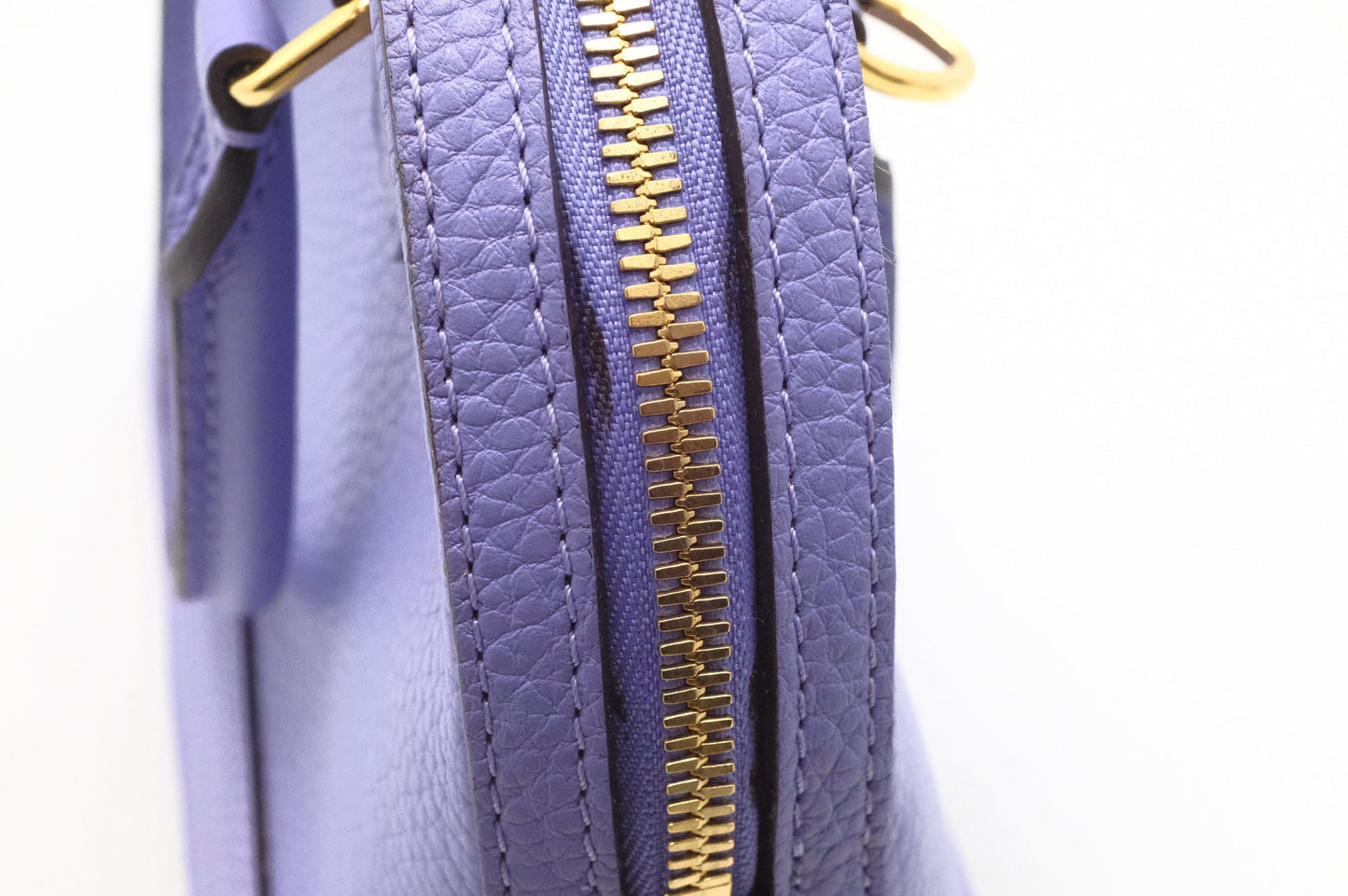 Louis Vuitton Alma BB in Purple Leather