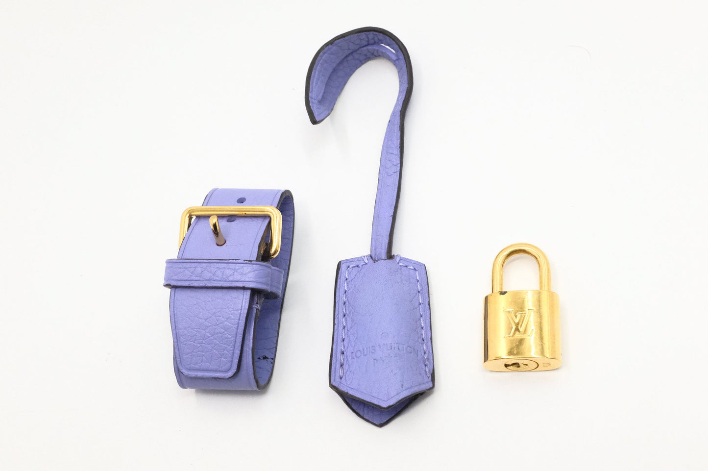 Louis Vuitton Alma BB in Purple Leather