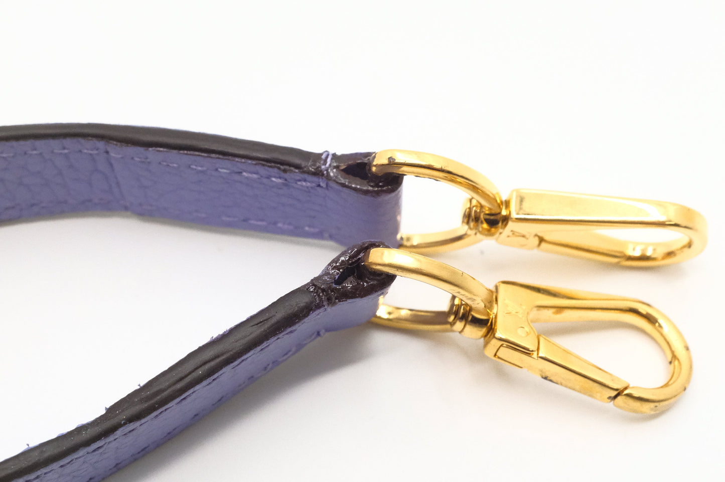 Louis Vuitton Alma BB in Purple Leather
