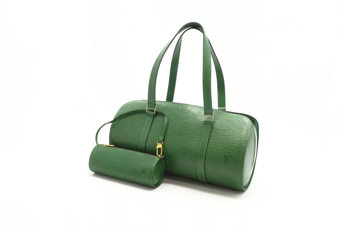 Louis Vuitton Soufflot in Green Epi Leather