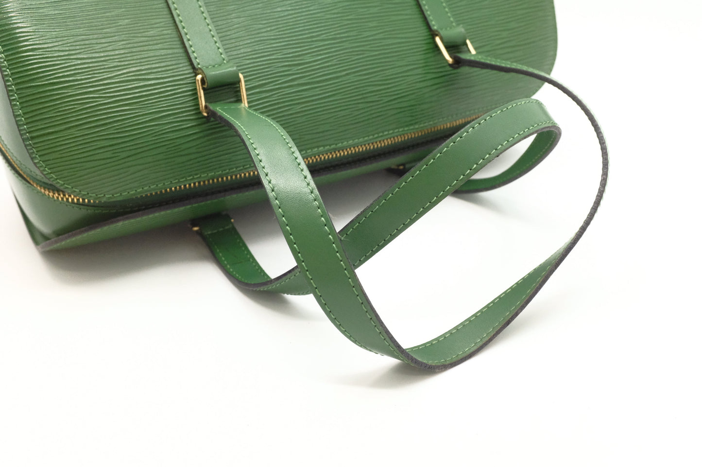 Louis Vuitton Soufflot in Green Epi Leather