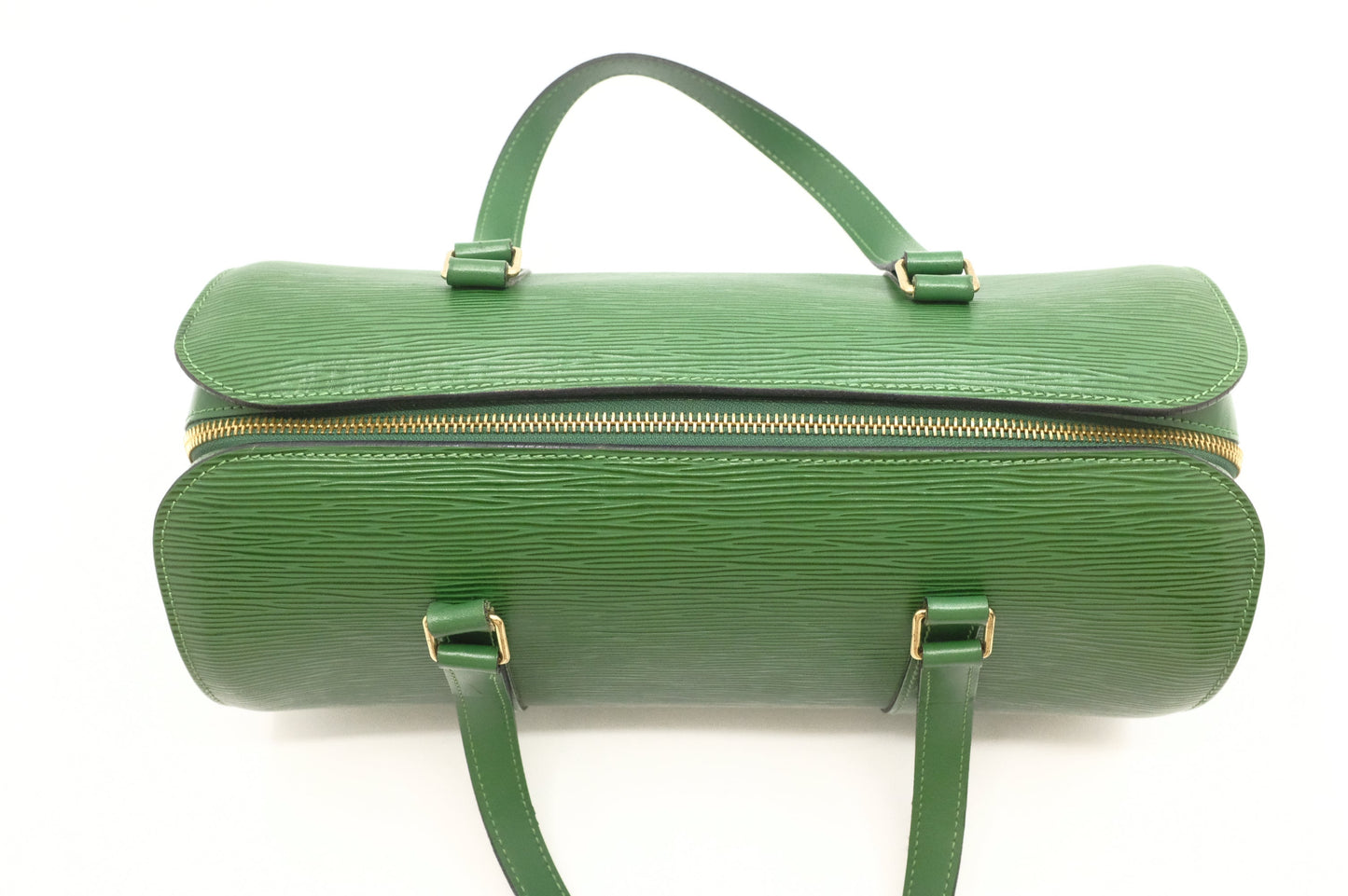 Louis Vuitton Soufflot in Green Epi Leather