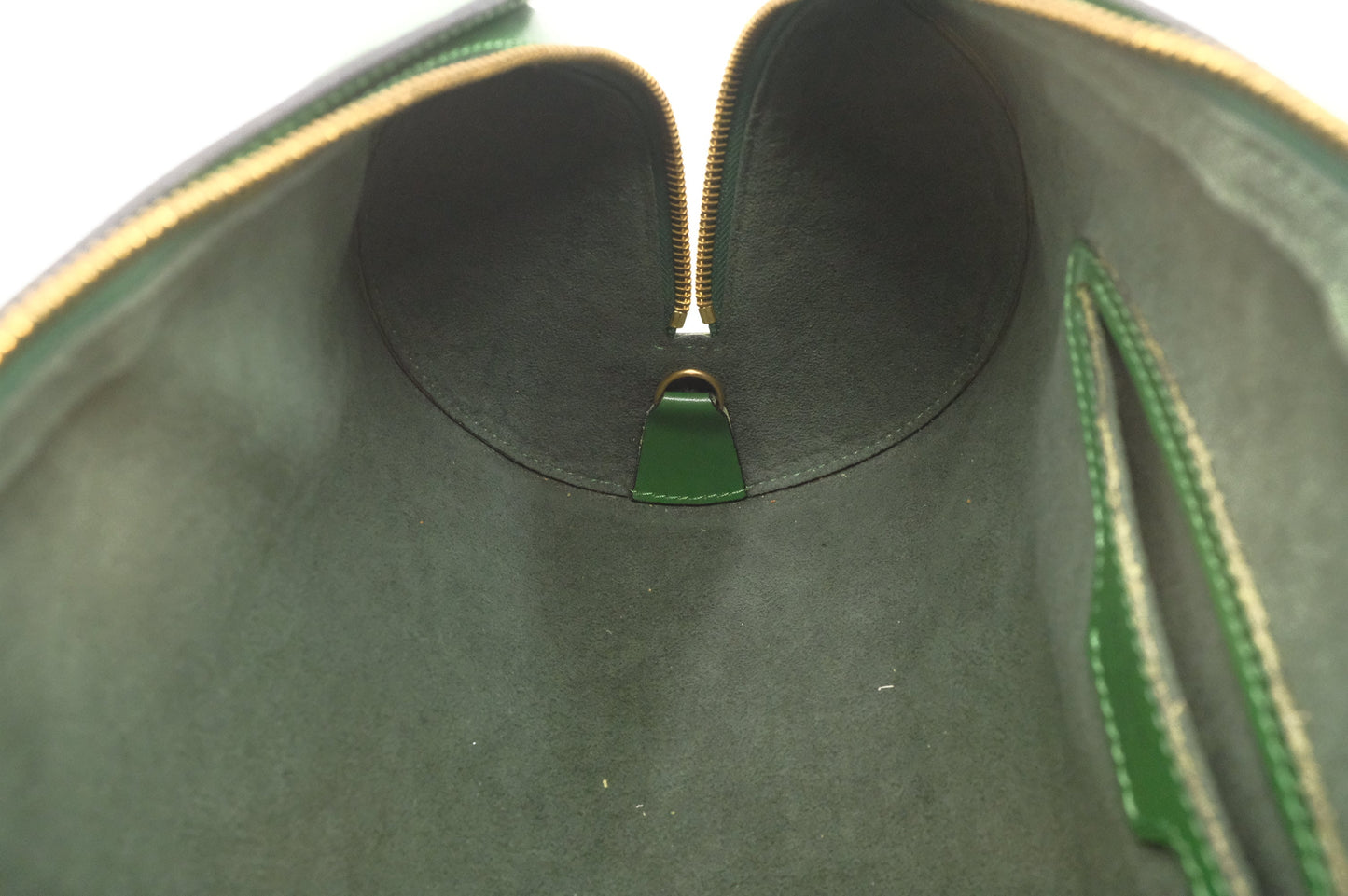 Louis Vuitton Soufflot in Green Epi Leather