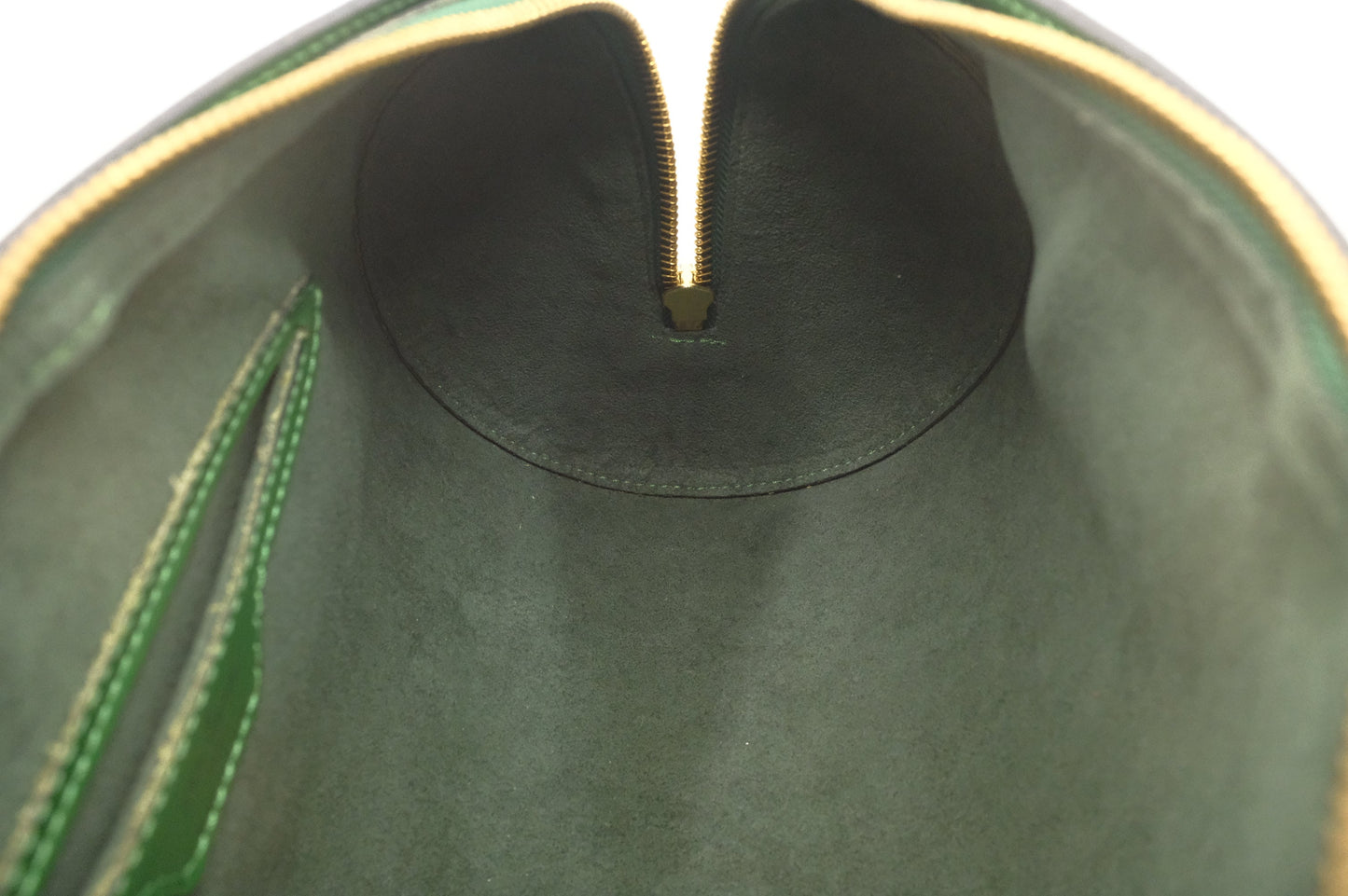 Louis Vuitton Soufflot in Green Epi Leather