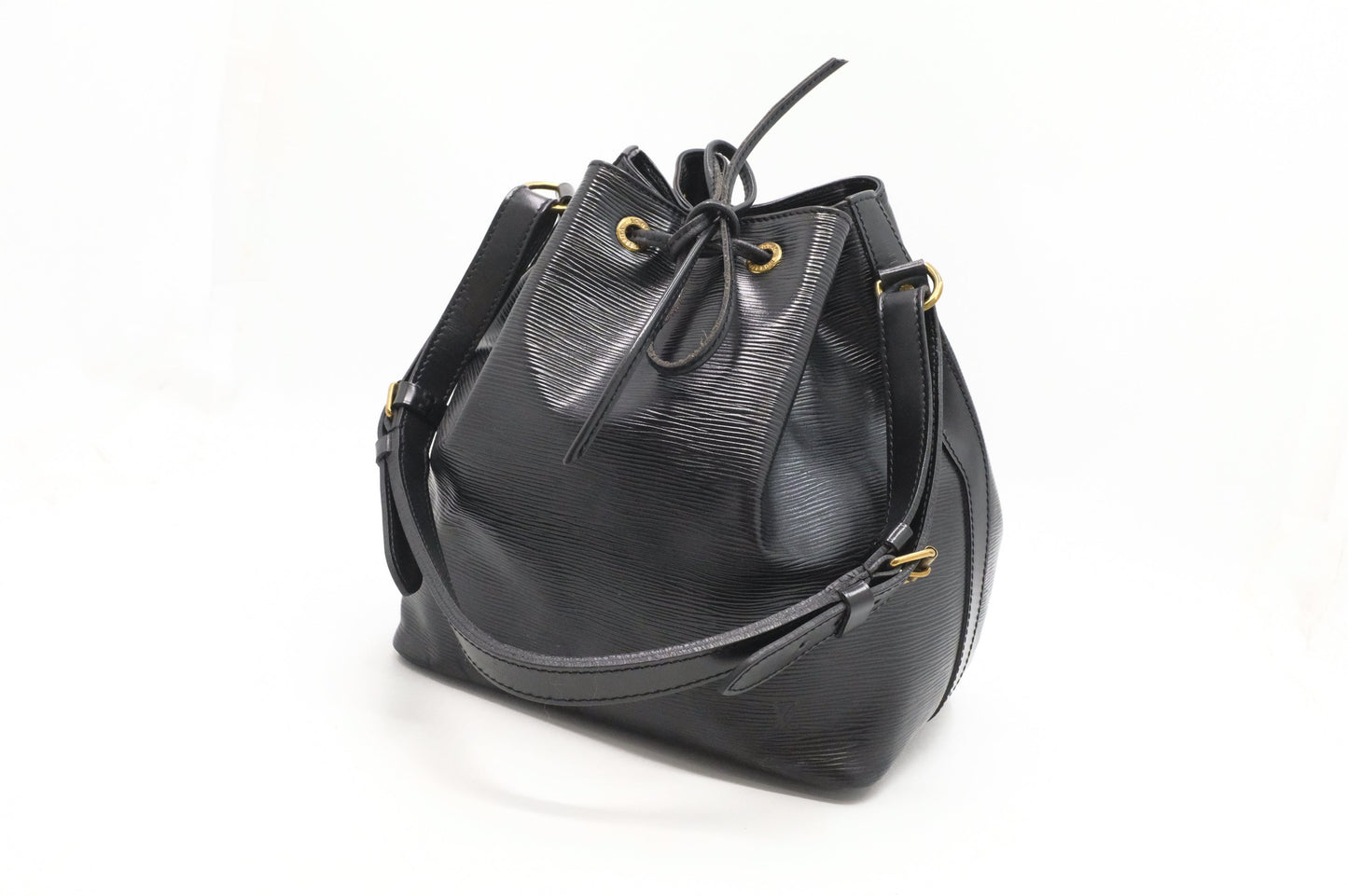 Louis Vuitton Petit Noe in Black Epi Leather