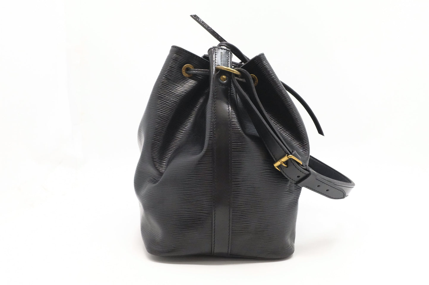 Louis Vuitton Petit Noe in Black Epi Leather
