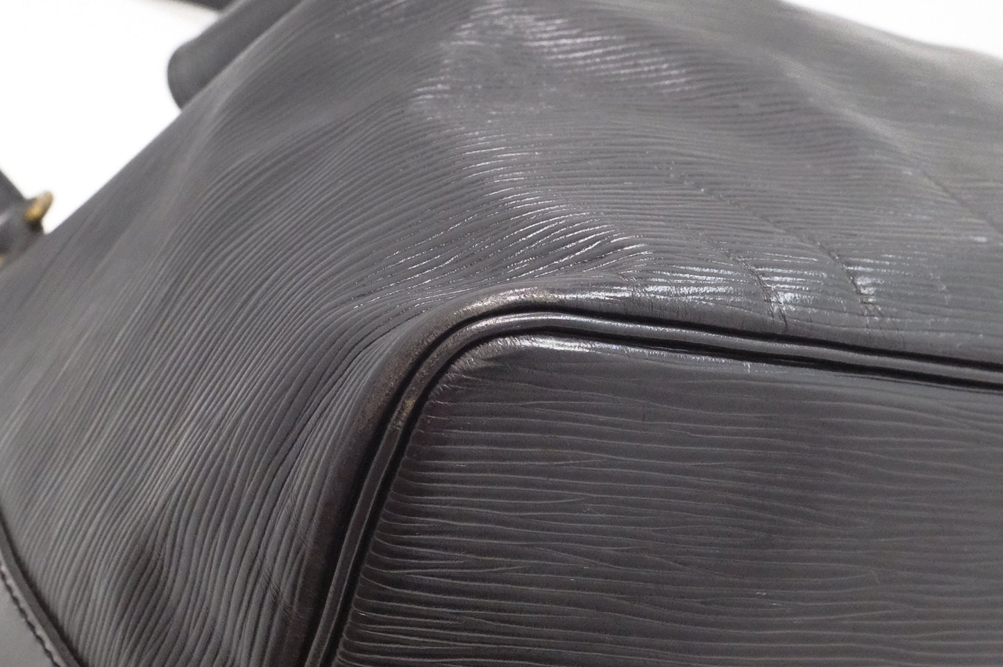 Louis Vuitton Petit Noe in Black Epi Leather