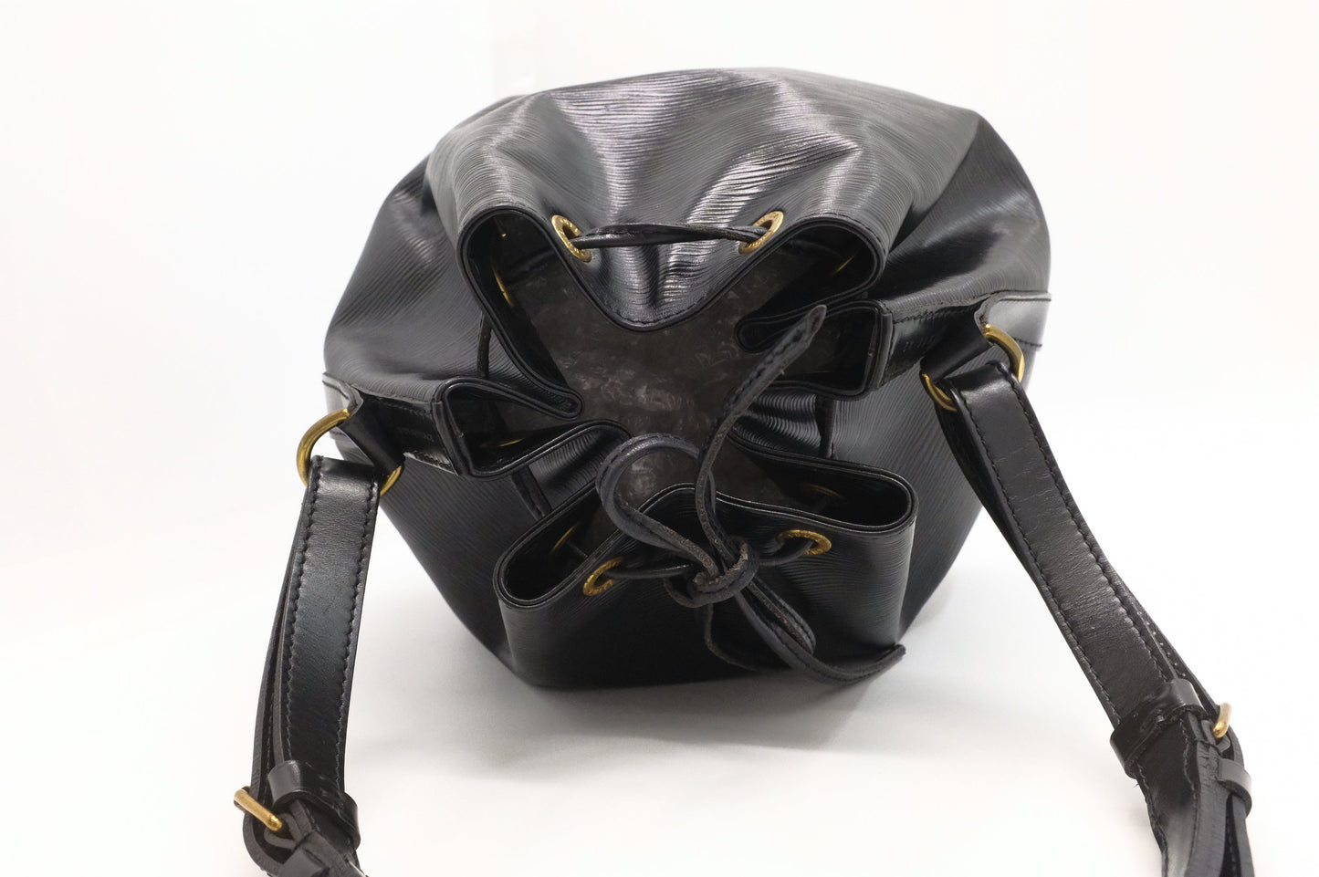 Louis Vuitton Petit Noe in Black Epi Leather