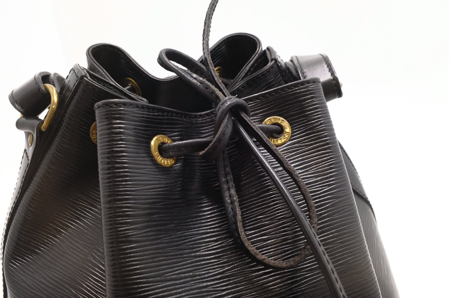 Louis Vuitton Petit Noe in Black Epi Leather