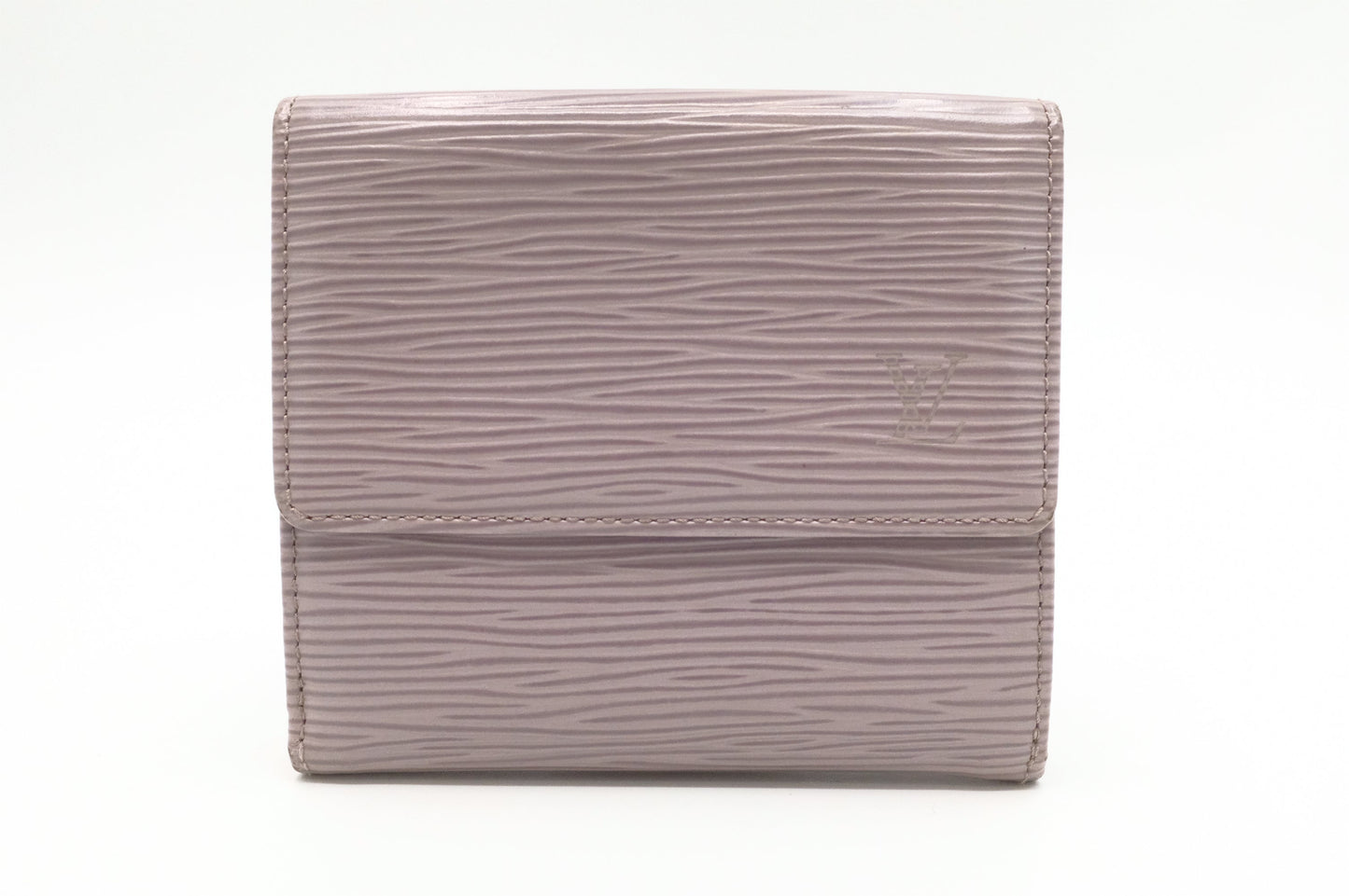 Louis Vuitton Elise Wallet in Lilac Epi Leather