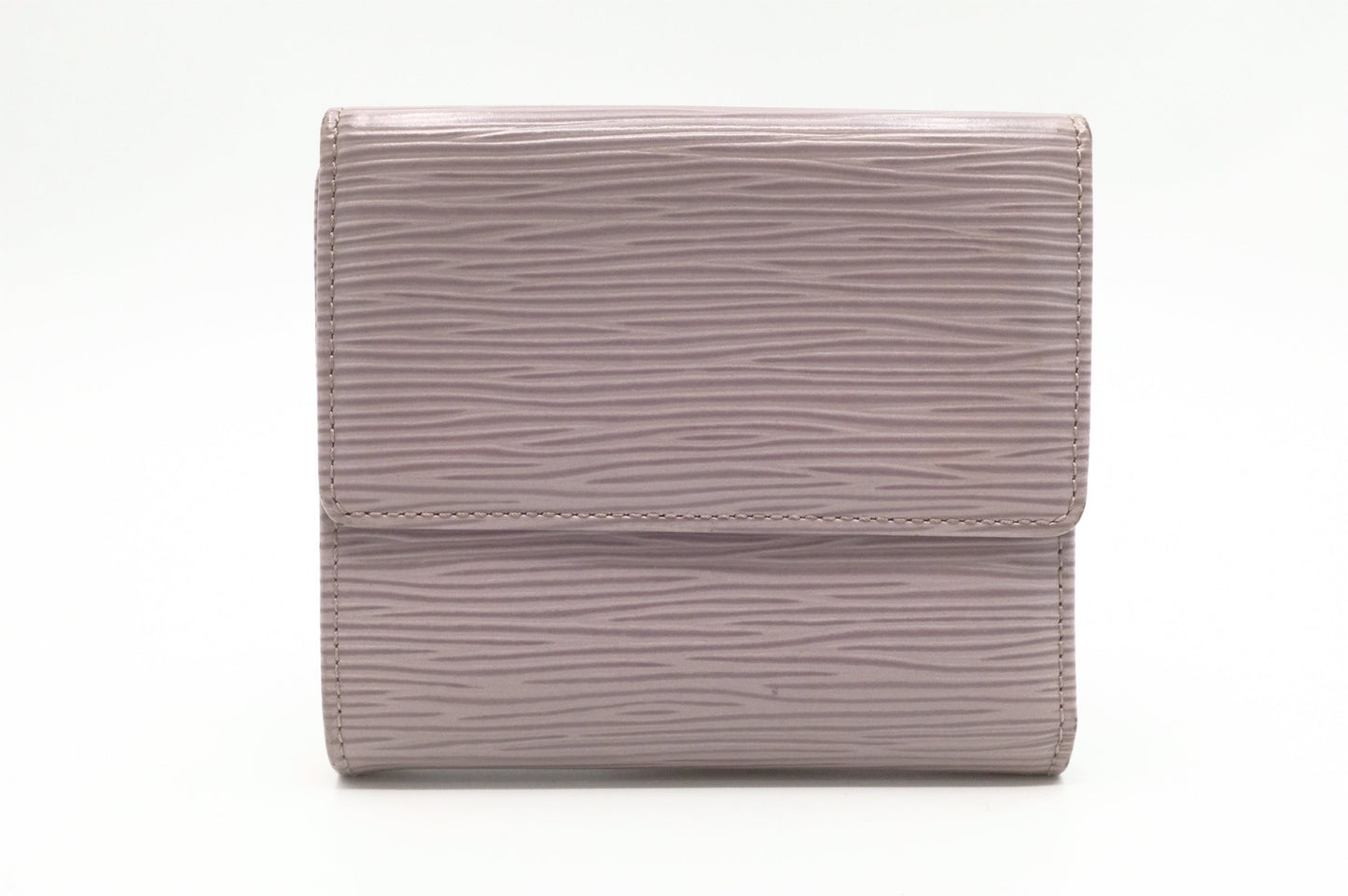 Louis Vuitton Elise Wallet in Lilac Epi Leather