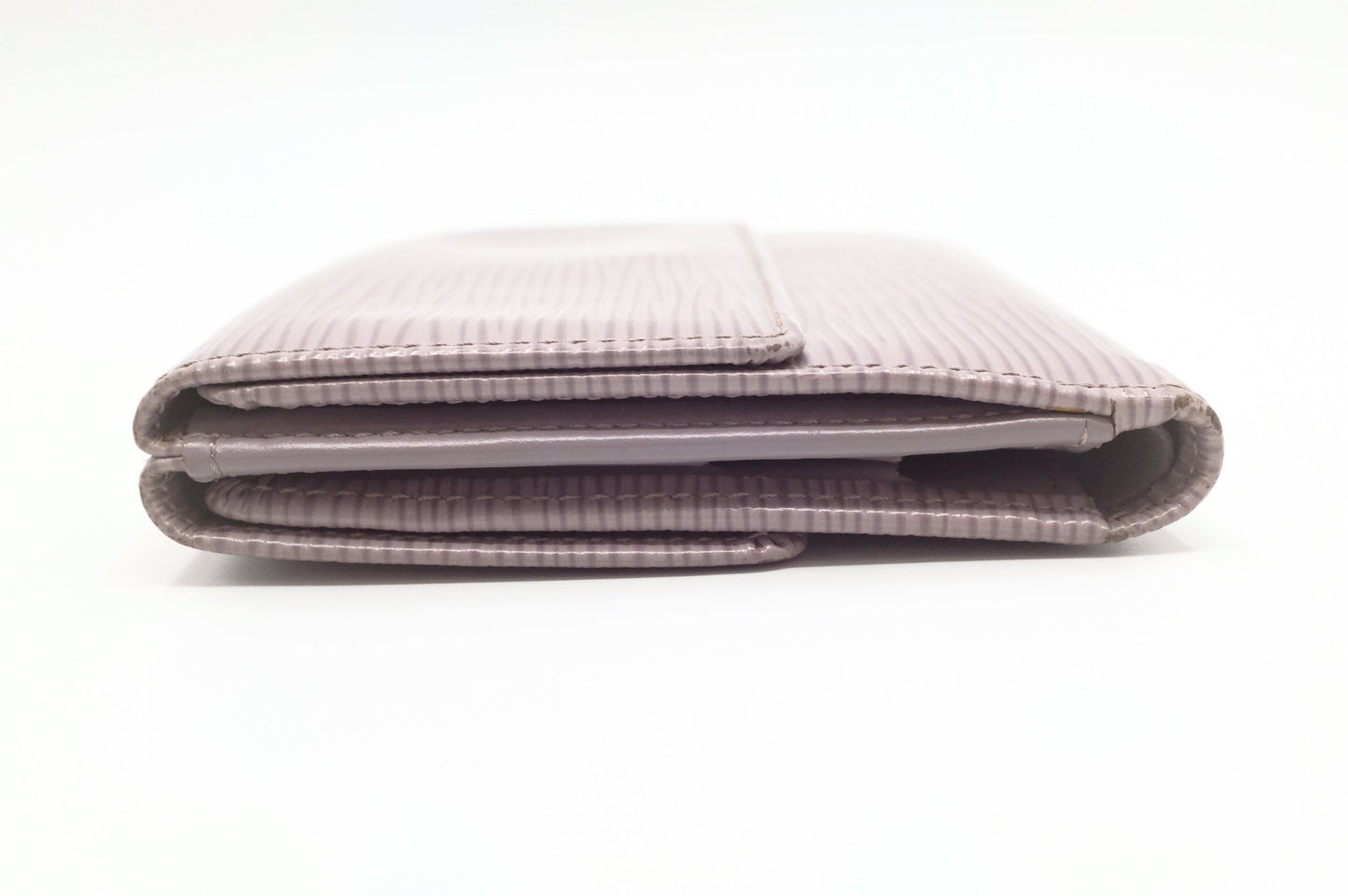 Louis Vuitton Elise Wallet in Lilac Epi Leather