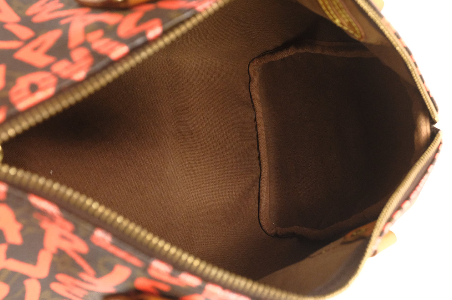 Louis Vuitton x Stephen Sprouse Speedy 30 in Orange Graffiti Canvas