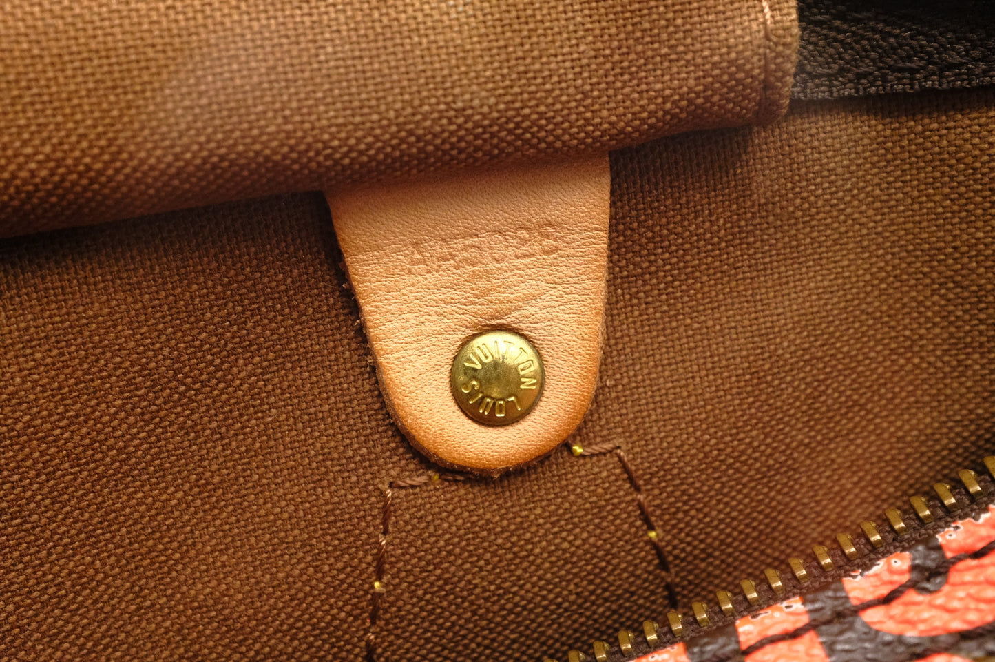 Louis Vuitton x Stephen Sprouse Speedy 30 in Orange Graffiti Canvas