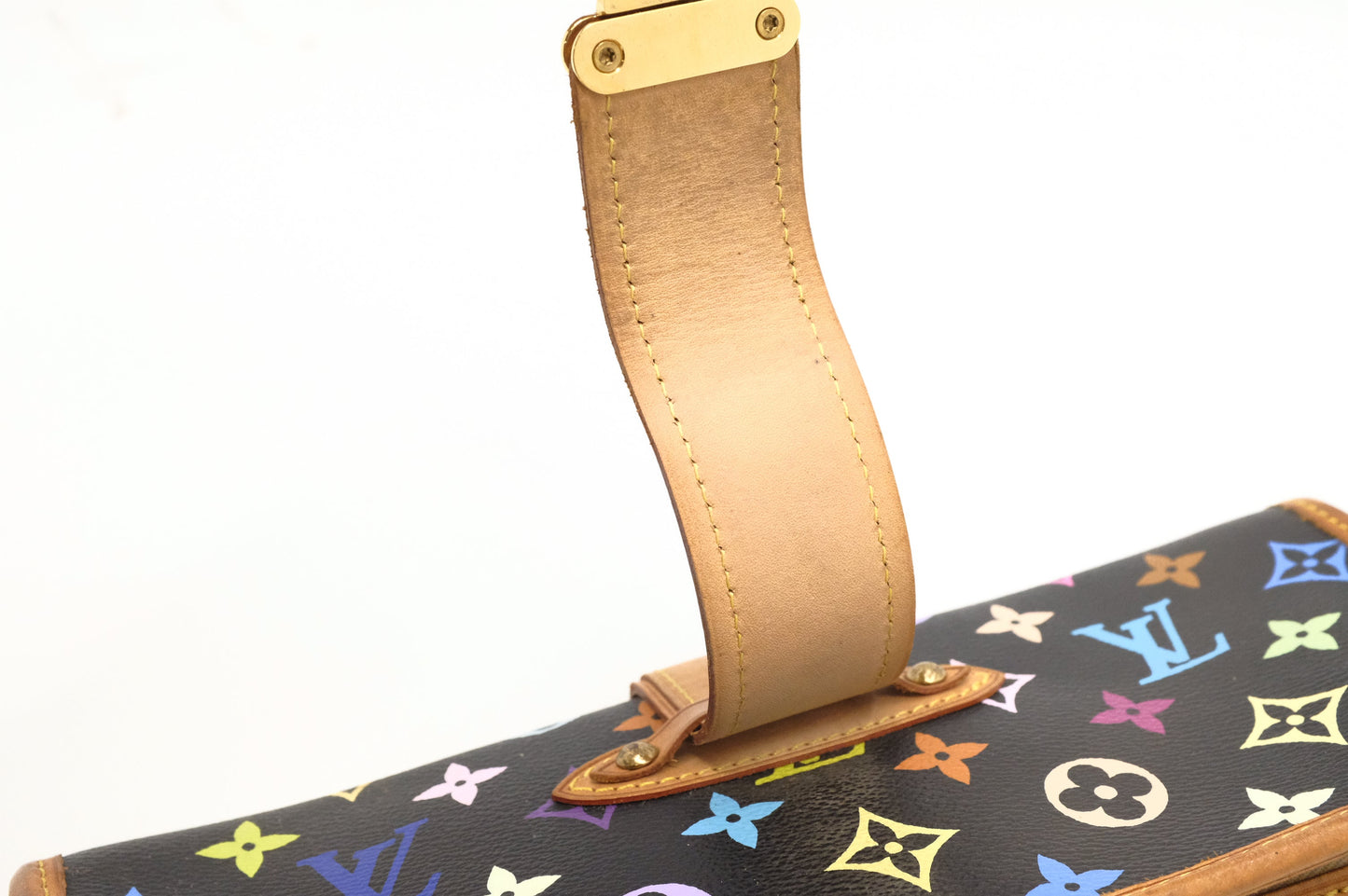 Louis Vuitton Shirley in Black Multicolor Canvas